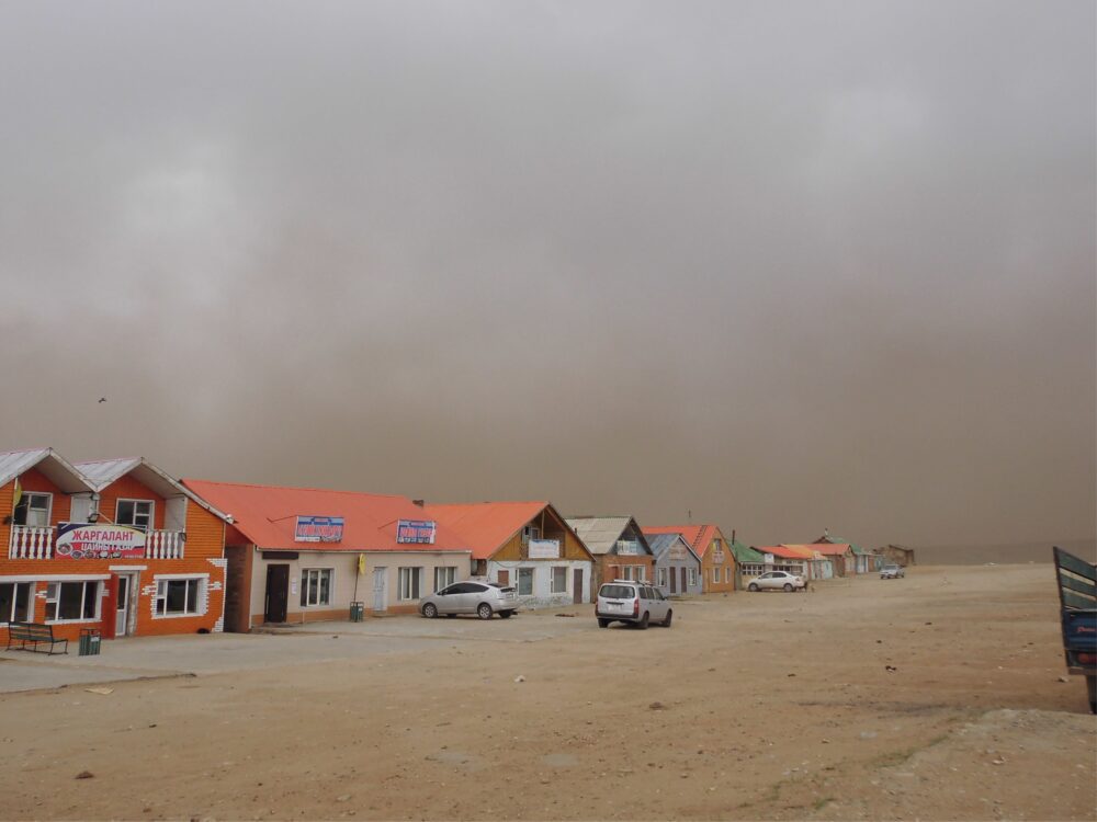 モンゴルの荒野