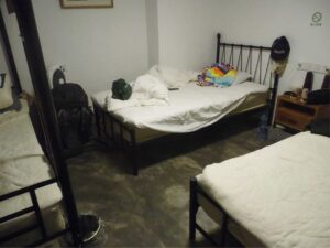ホステルの部屋