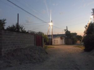 夕方のビシュケク