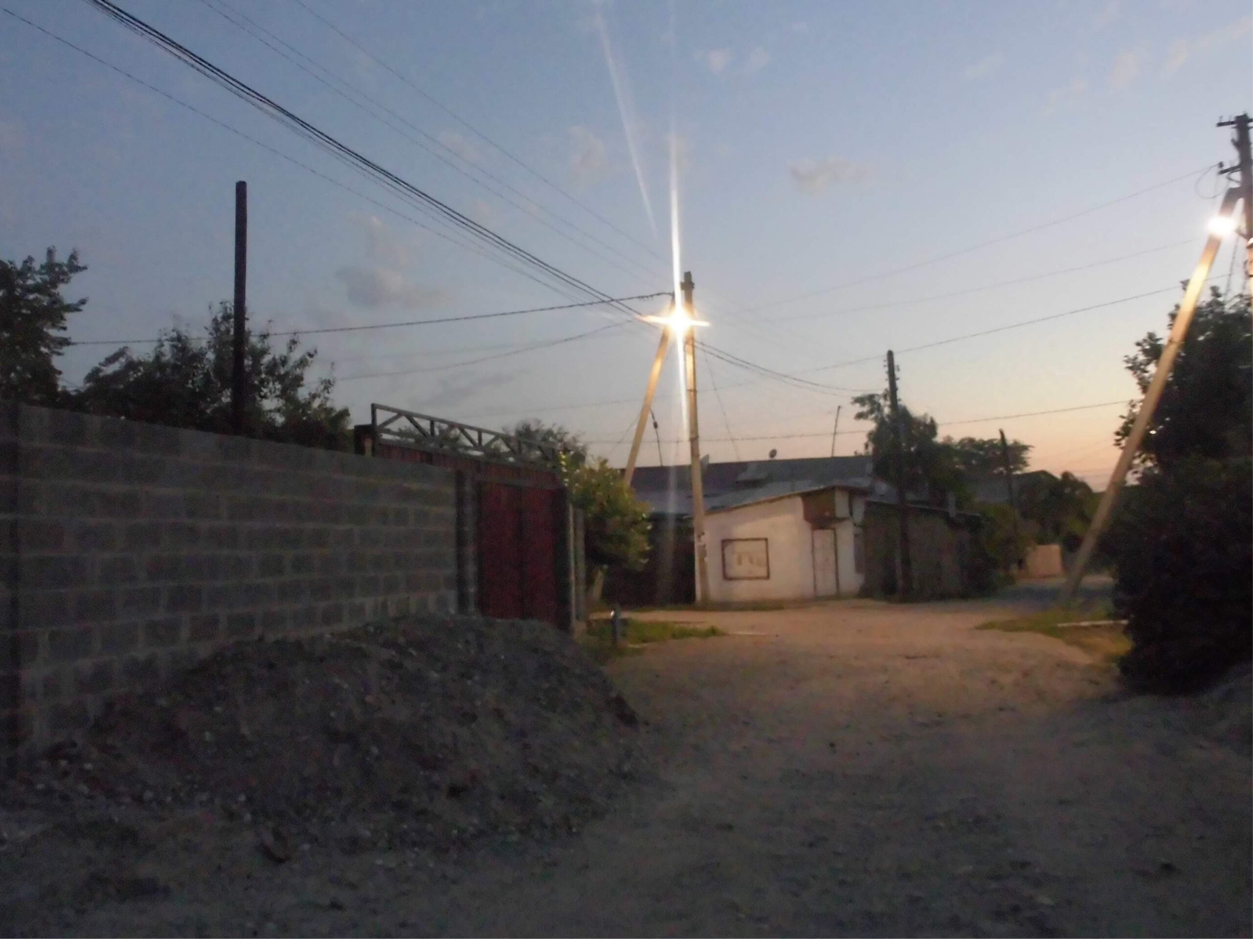 夕方のビシュケク